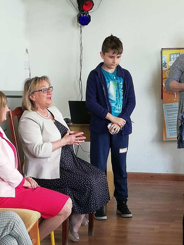 Lekcje otwarte z udziałem zaproszonych gości w Męcinie Małej